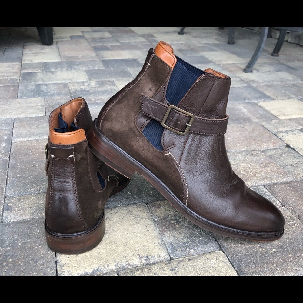 Johnston & Murphy Brown Leather Boots